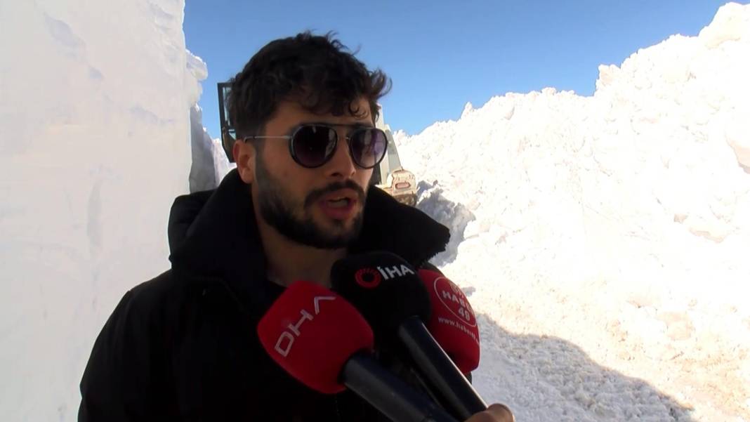 Bir ilimizde 5 metre karla mücadele ediliyor 5